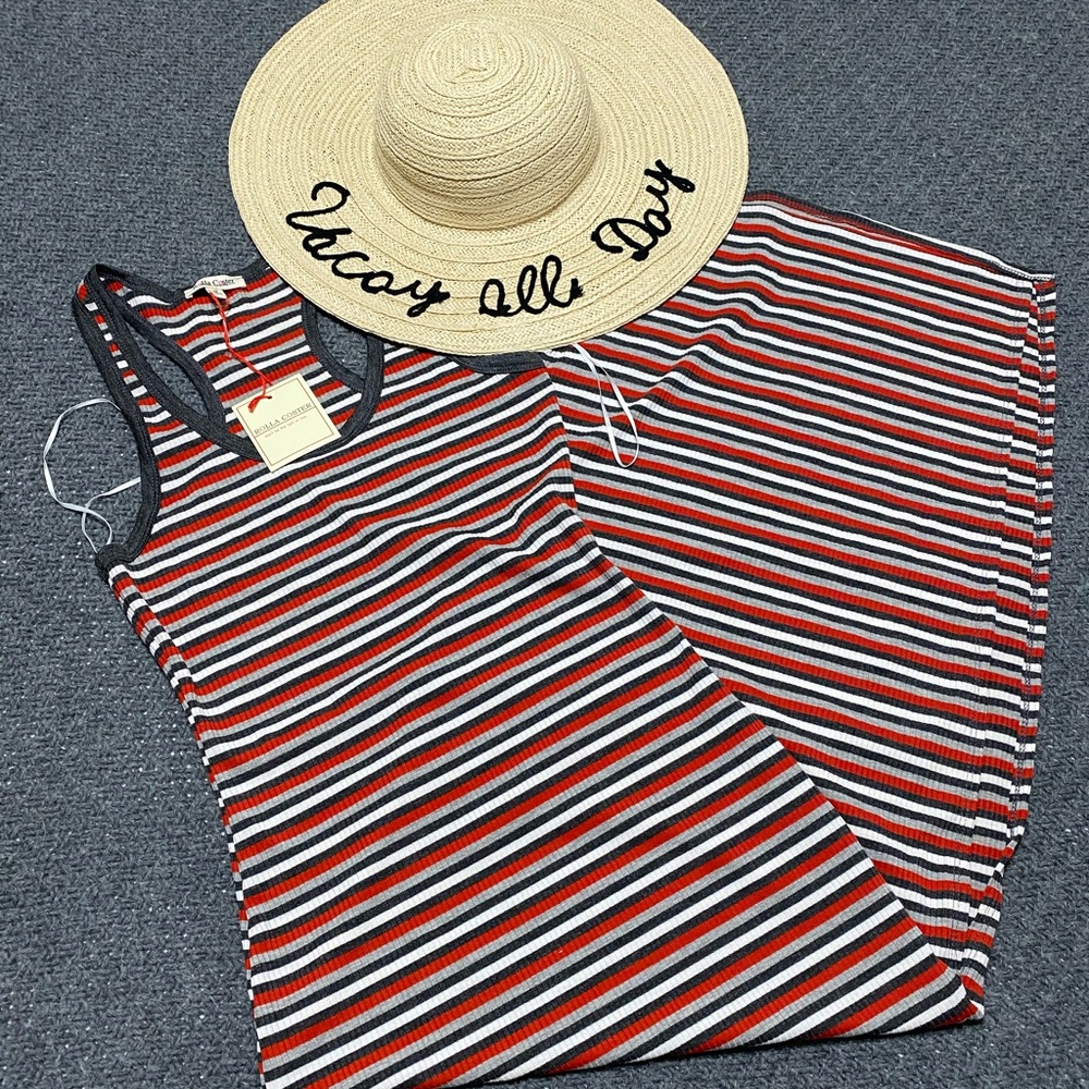 Striped Maxi Dress